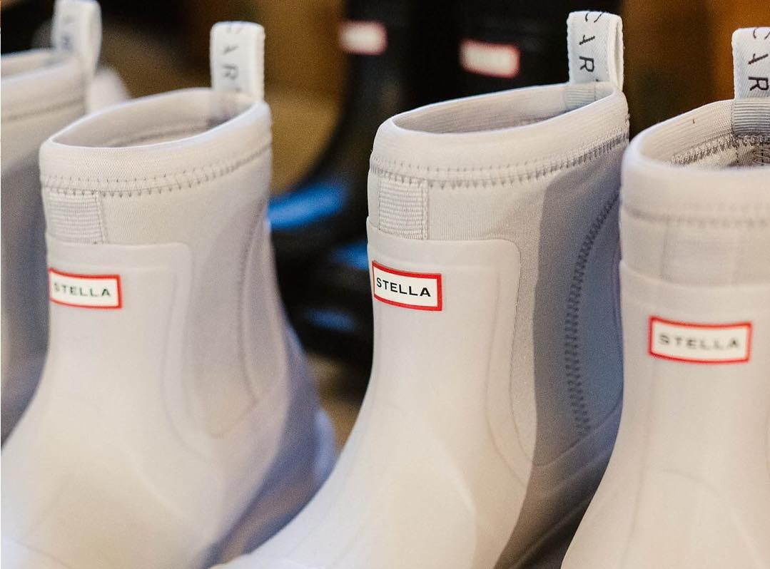 ステラ マッカートニー×ハンターのコラボレーションラバーブーツ ステラ マッカートニー×ハンターのコラボレーションラバーブーツ