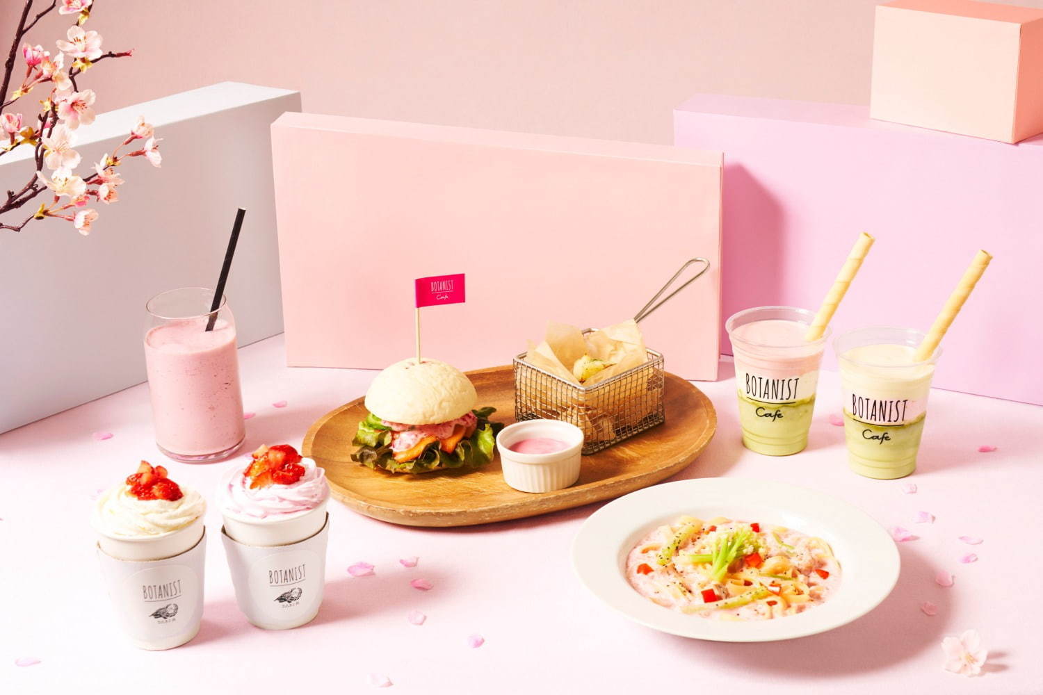 「ボタニスト」の直営店カフェ「ボタニスト トウキョウ」から、春限定カフェメニュー 「ボタニスト」の直営店カフェ「ボタニスト トウキョウ」から、春限定カフェメニュー