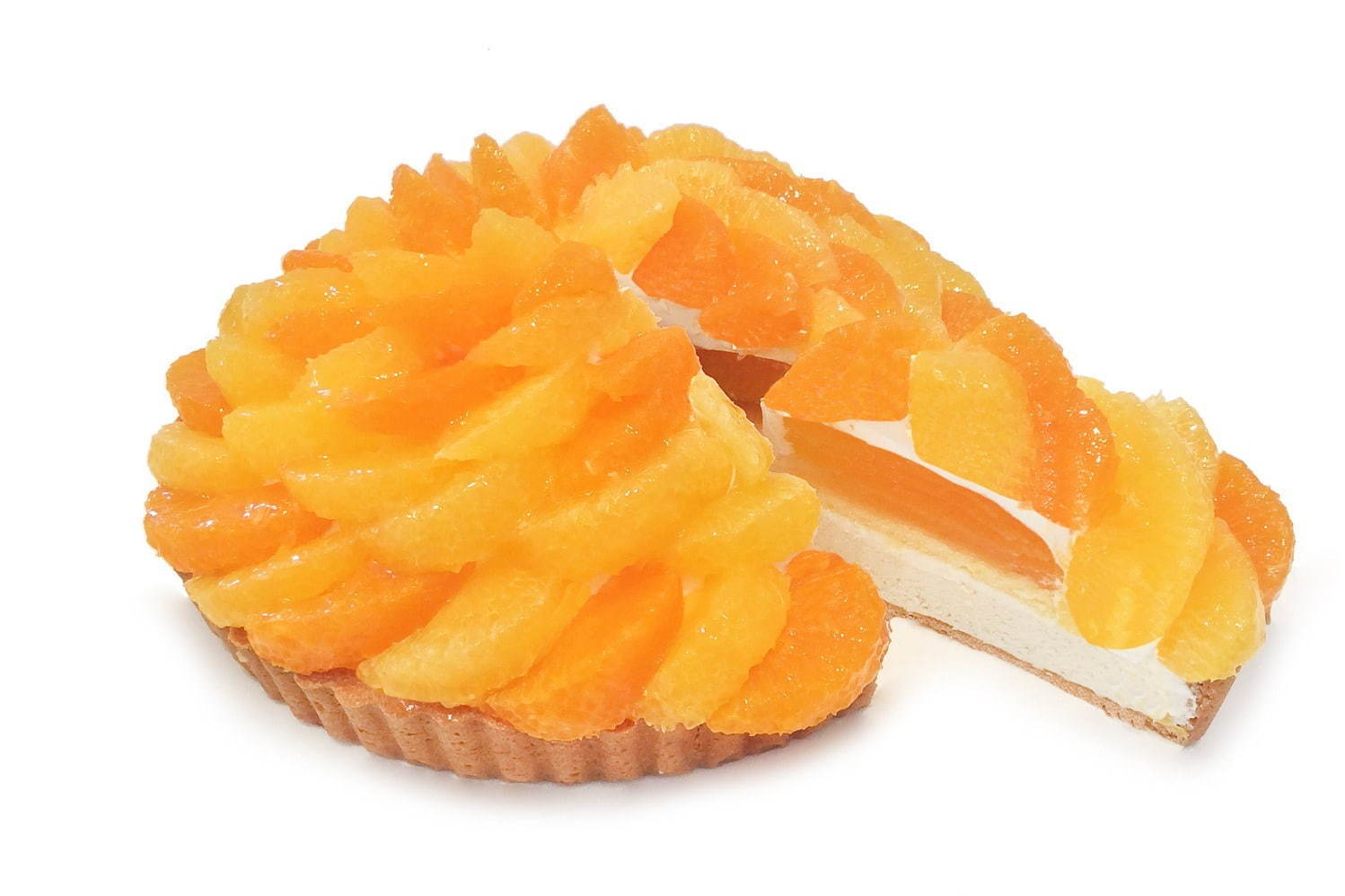 カフェコムサから、愛媛県産みかんを使った限定の「オレンジケーキ」 カフェコムサから、愛媛県産みかんを使った限定の「オレンジケーキ」