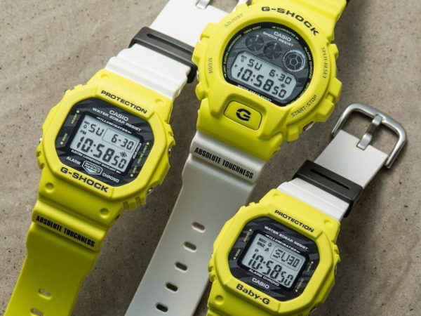 カシオのG-SHOCK＆BABY-Gから、稲妻着想の新作モデル「ライトニング イエロー」が発売！