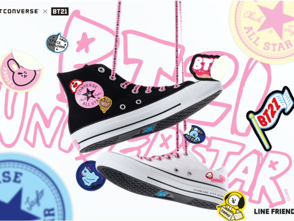 CONVERSE×BT21がコラボレーション！BT21のコンバースを自分好みにカスタマイズ！