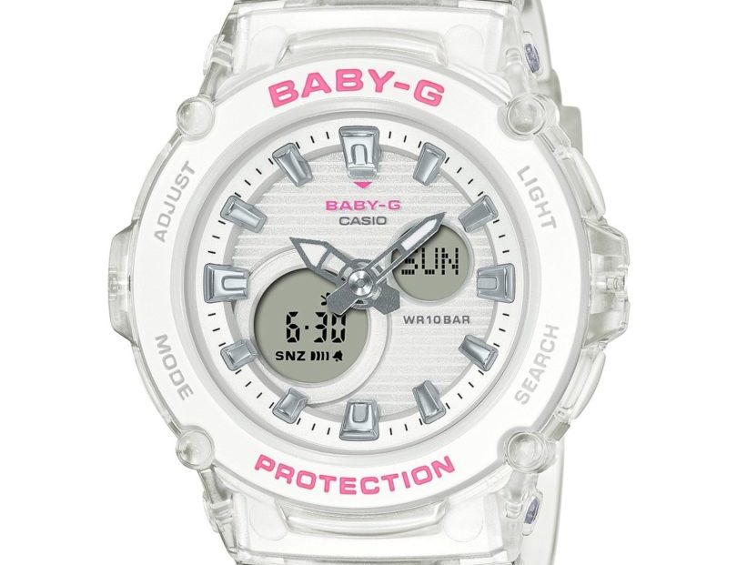 BABY-Gから、新作スケルトンウォッチ「カラースケルトンシリーズ」 BABY-Gから、新作スケルトンウォッチ「カラースケルトンシリーズ」