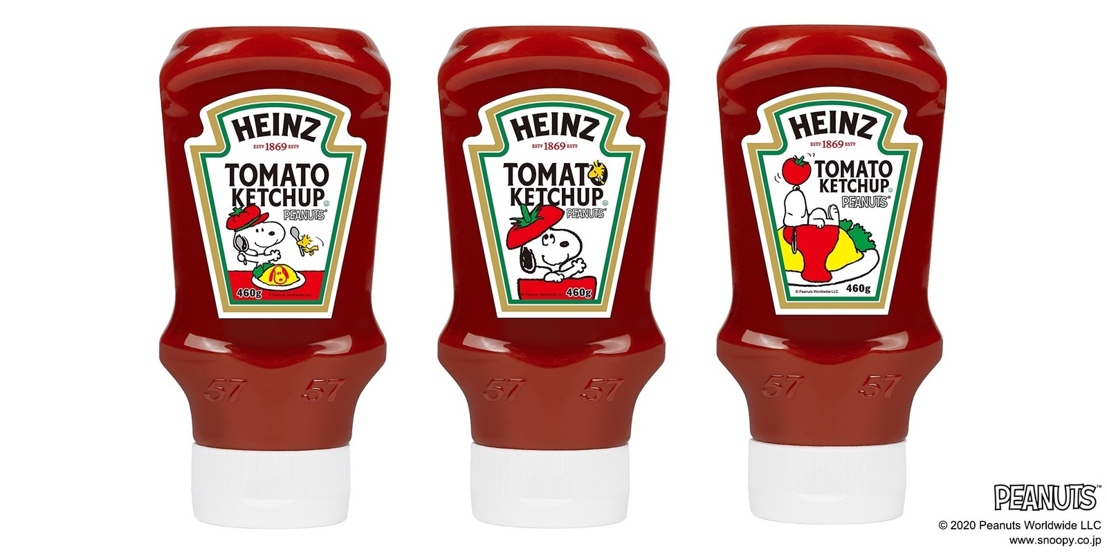 ハインツから、“スヌーピー”限定ラベルのトマトケチャップ ハインツから、“スヌーピー”限定ラベルのトマトケチャップ
