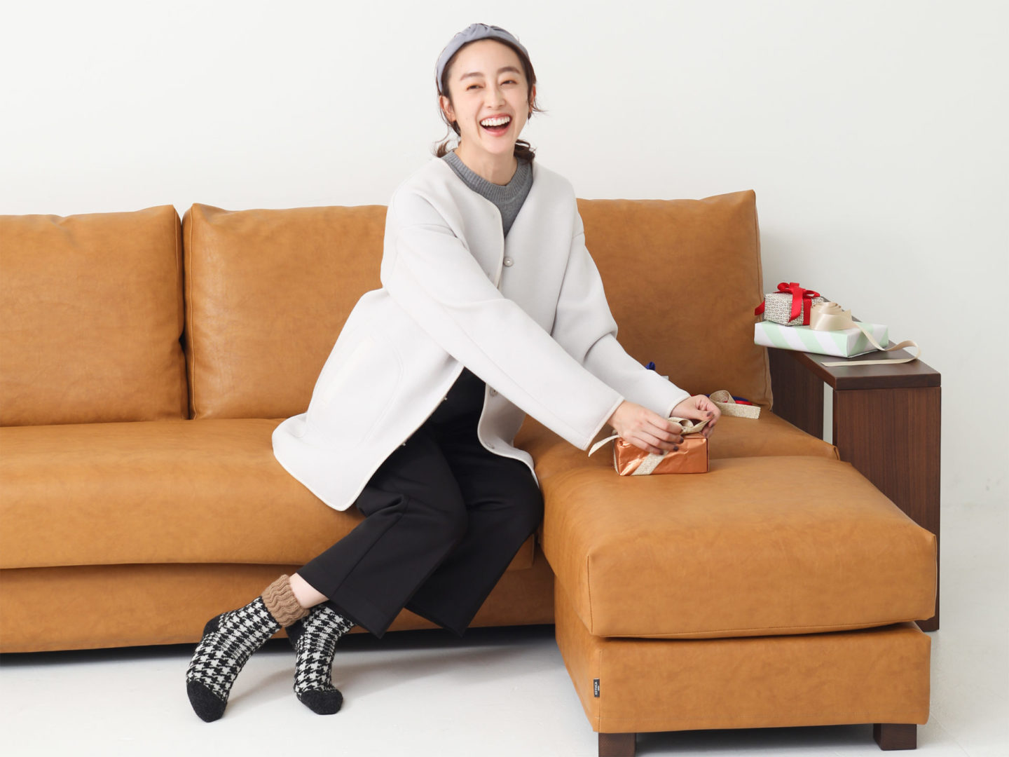 ライフスタイルショップKEYUCAから、大人気で即完売した「ダンボールストレートパンツ」 ライフスタイルショップKEYUCAから、大人気で即完売した「ダンボールストレートパンツ」