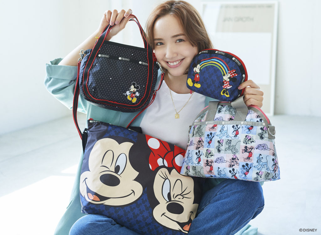 レスポートサックから、ディズニー“ミッキー&フレンズ”コレクション