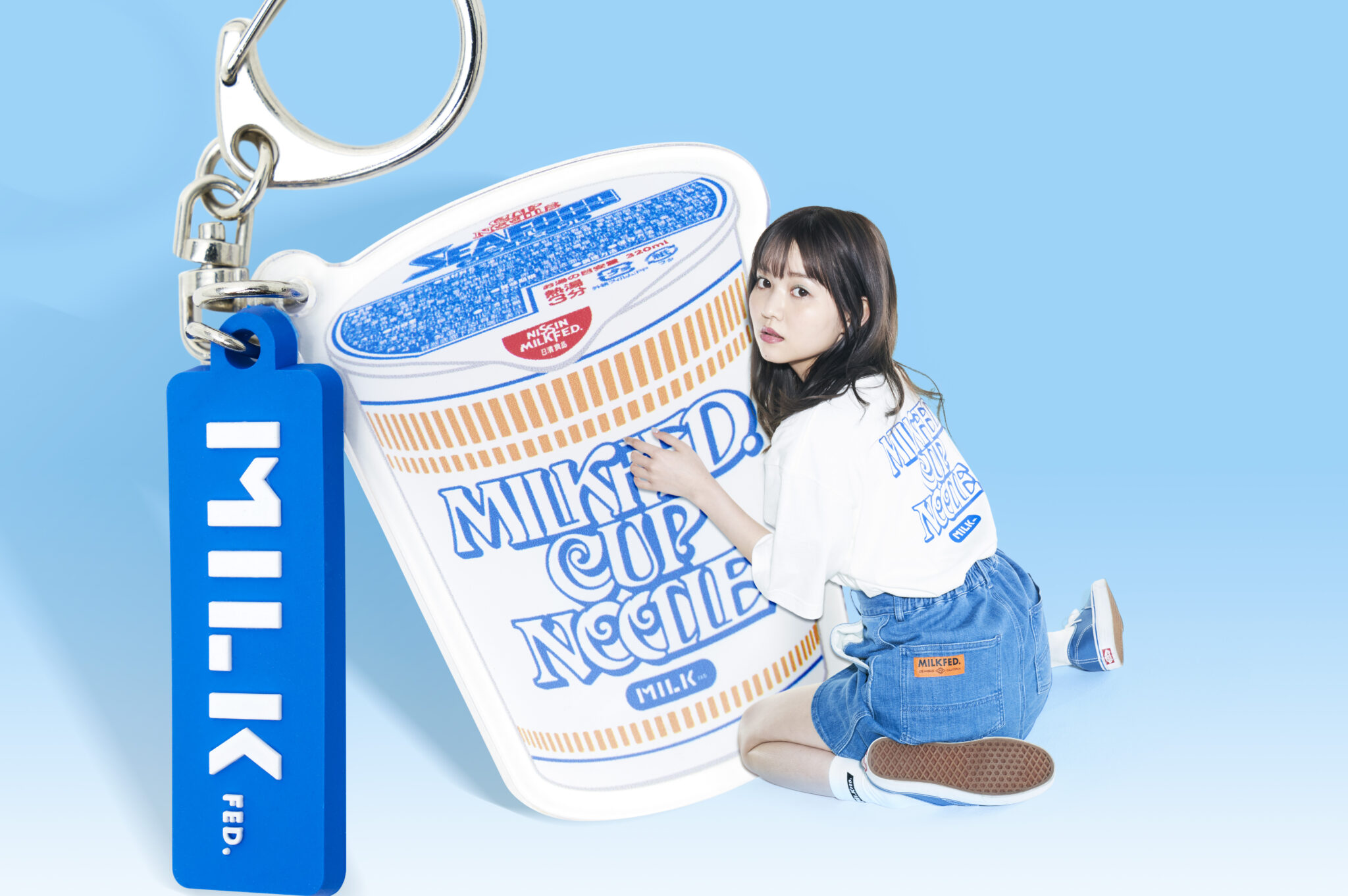 ミルクフェドとカップヌードルがコラボ!コラボレーションアイテム ミルクフェドとカップヌードルがコラボ!コラボレーションアイテム