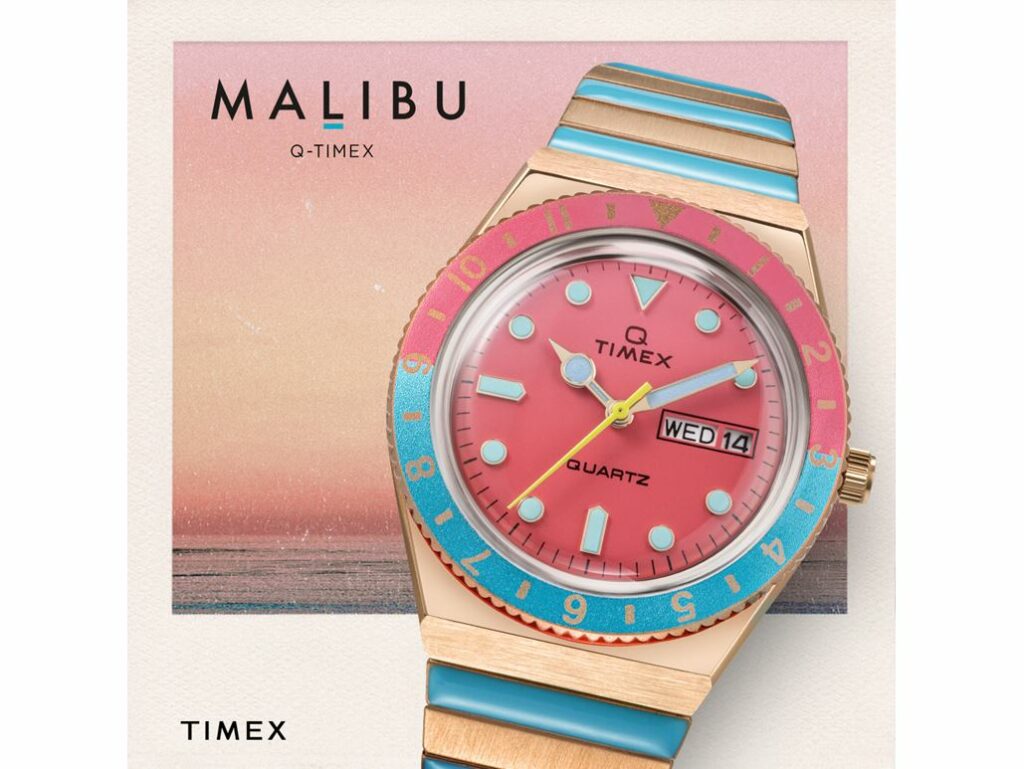 タイメックスから、魅惑的なマリブビーチにインスパイアされた『MALIBU』