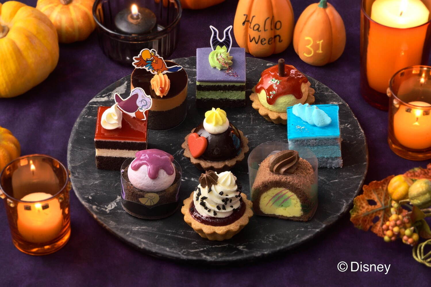 銀座コージーコーナーから、ディズニーヴィランズモチーフの“ハロウィン限定”プチケーキ 銀座コージーコーナーから、ディズニーヴィランズモチーフの“ハロウィン限定”プチケーキ