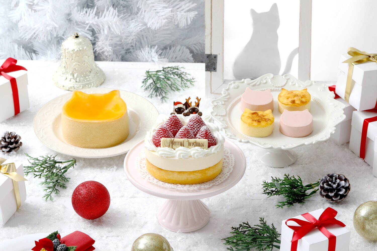 バスク風に仕上げたチーズケーキ「にゃんチー」 バスク風に仕上げたチーズケーキ「にゃんチー」