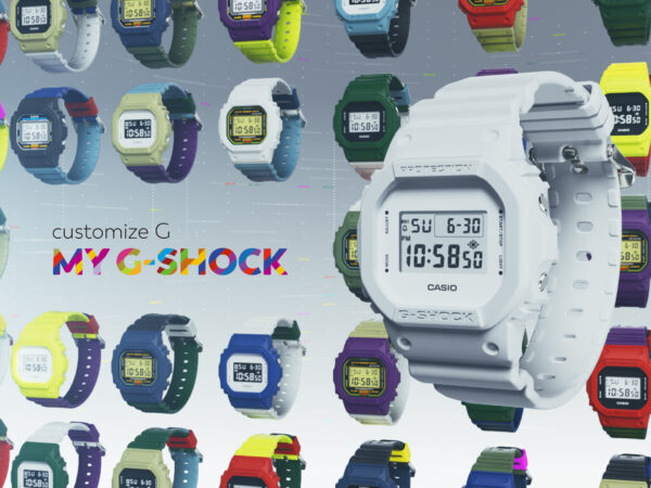 G-SHOCKから、約190万通りの組み合わせから自分好みの“G-SHOCK”が作れる『MY G-SHOCK』が開始！