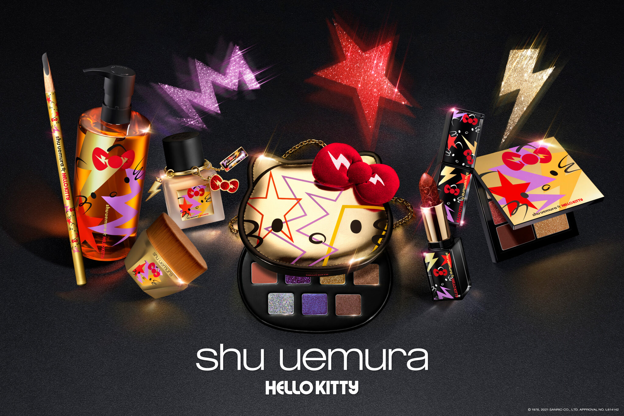 シュウ ウエムラが、「HELLO KITTY」とコラボ!2021ホリデーコレクション『shu uemura × HELLO KITTY』 シュウ ウエムラが、「HELLO KITTY」とコラボ!2021ホリデーコレクション『shu uemura × HELLO KITTY』