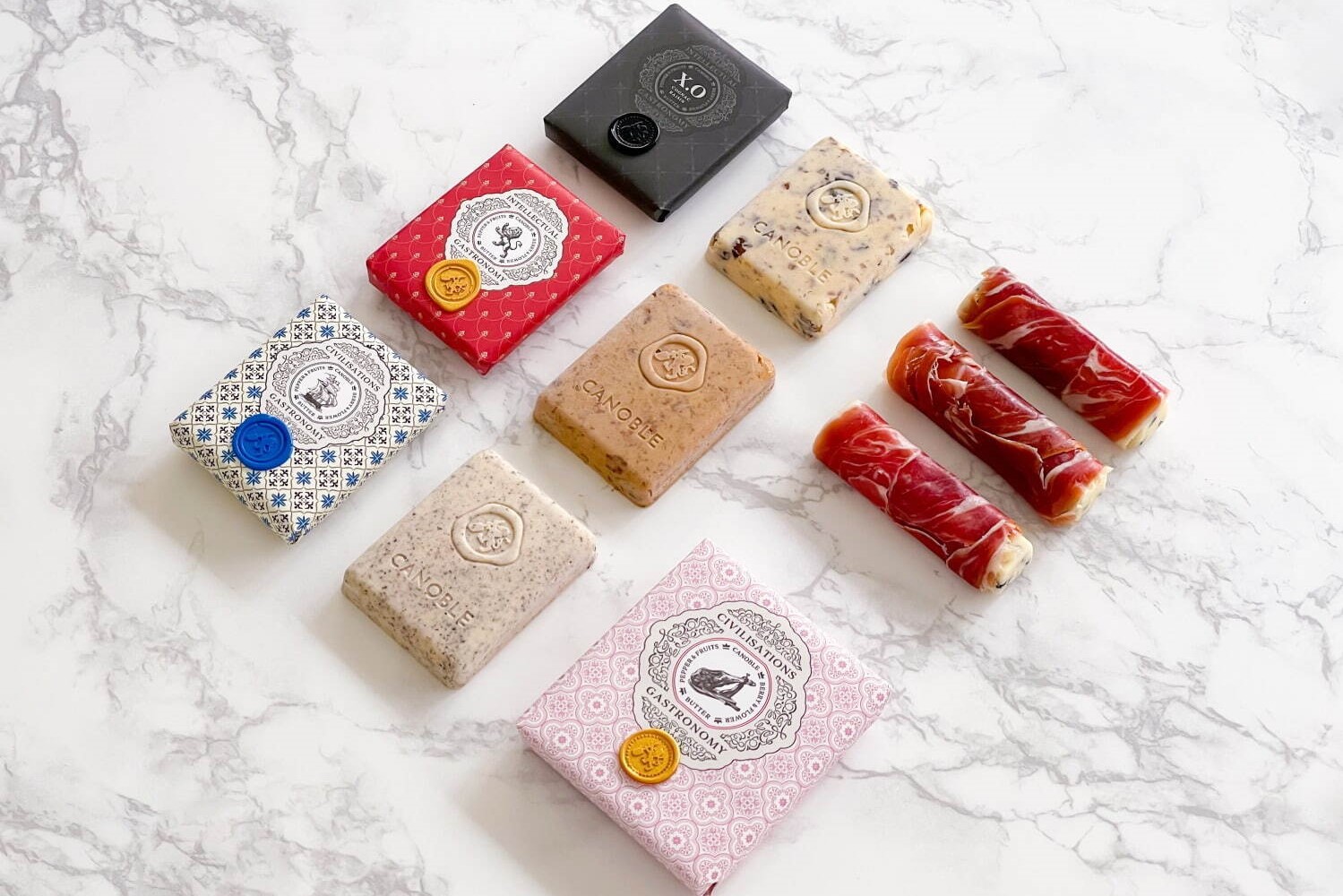 食べるバター専門店「カノーブル」から、新感覚バター「ガストロノミー・シヴィライゼーション」シリーズ 食べるバター専門店「カノーブル」から、新感覚バター「ガストロノミー・シヴィライゼーション」シリーズ