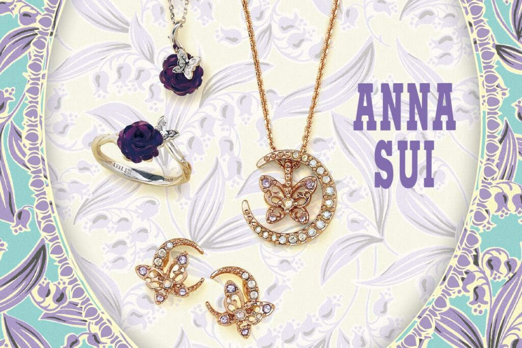 アナ スイから、「2022 Spring Collection」 の新作アクセサリー