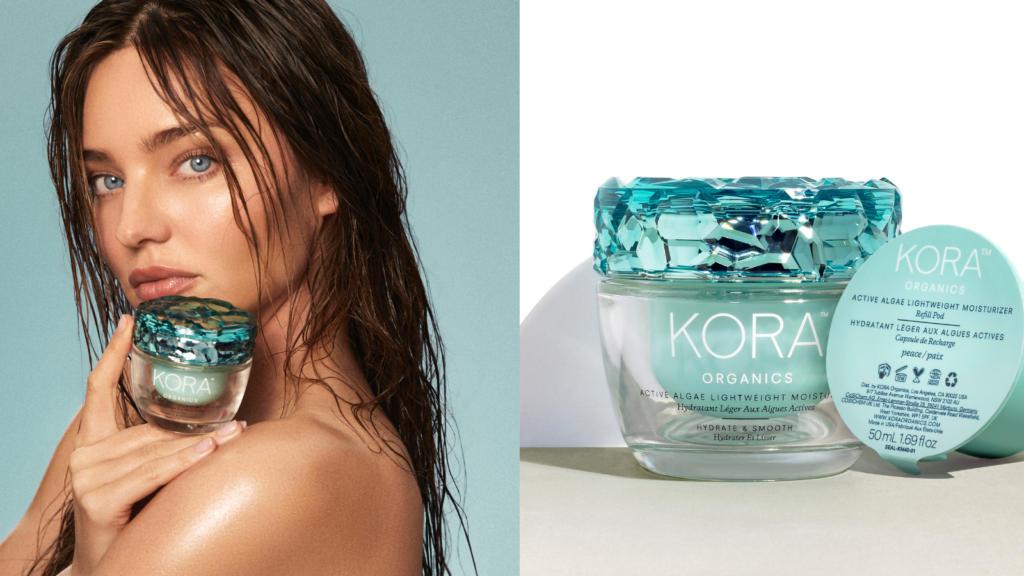 ミランダ・カーが作ったオーガニック スキンケアブランド「KORA Organics」から、藻類成分を豊富に含んだ保湿クリーム