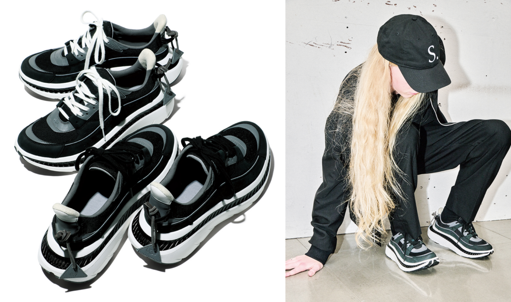 UGG®×SOPHNET.がコラボ!新作コラボレーションスニーカー「UGG® CA805 V2 BLACK/GREY」