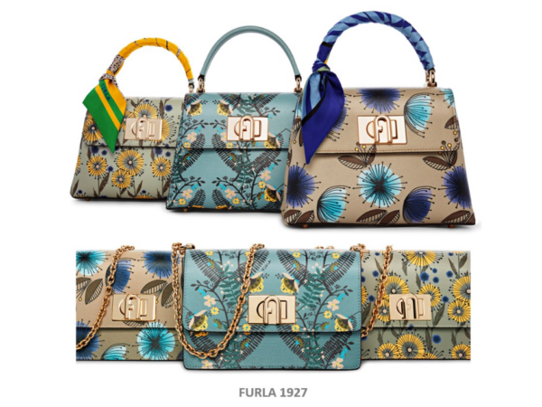 フルラから、今季のシーズナルデザイン、フローラルプリントの「Furla 1927」が発売！