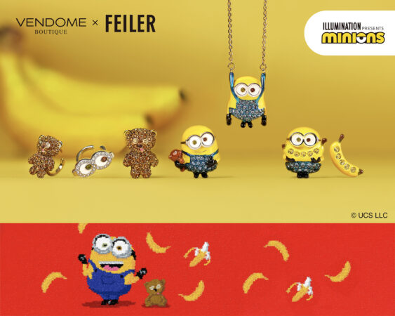 ヴァンドームブティックから、ポップでキュートな「MINION COLLECTION」アクセサリーが発売！