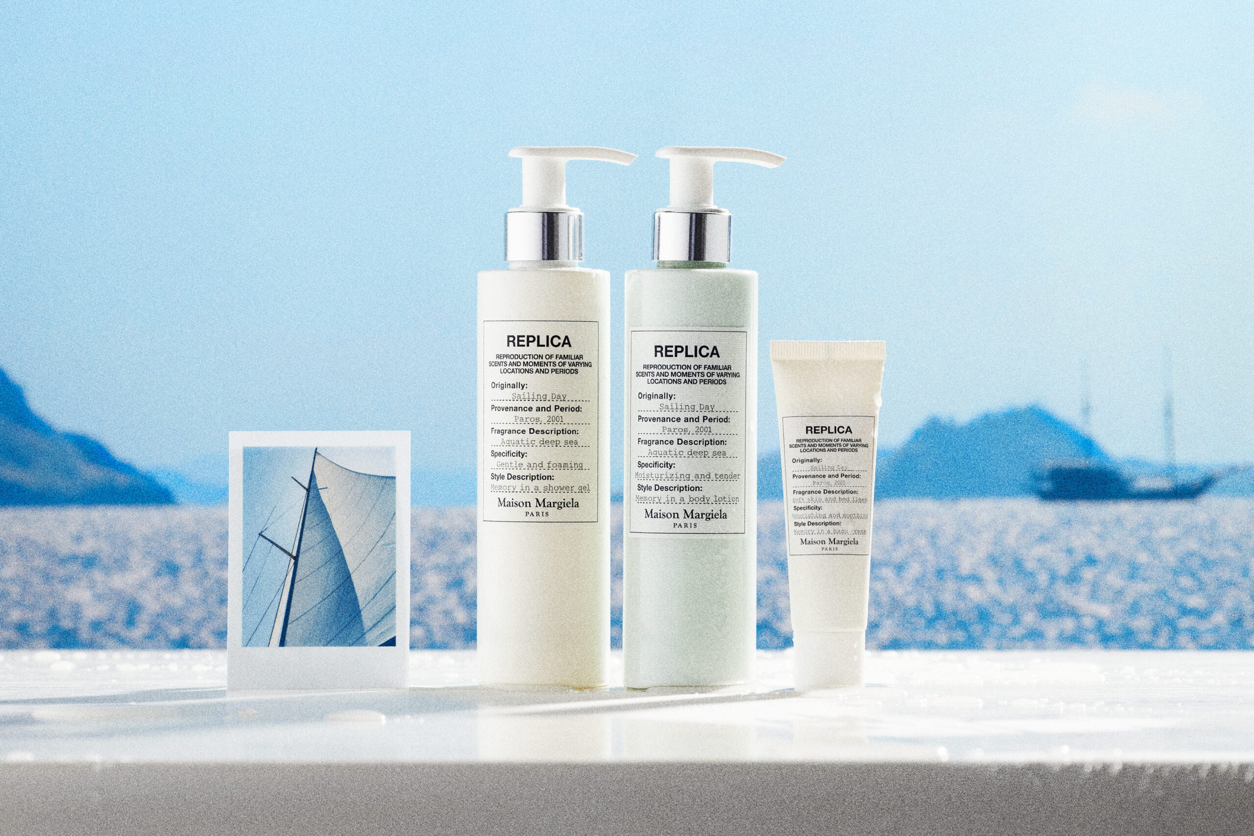 メゾン マルジェラから、バス ＆ ボディーコレクションの「セーリング