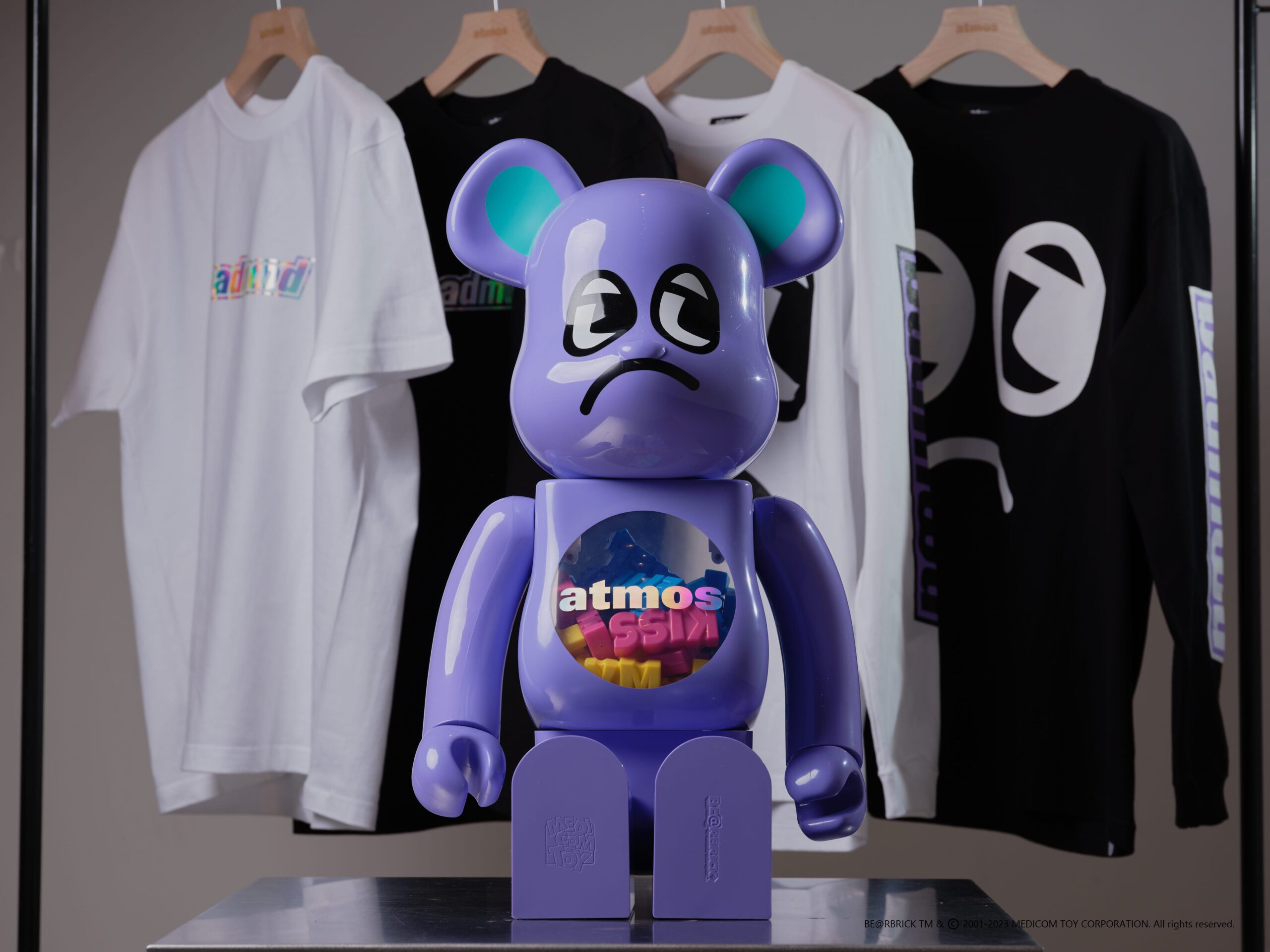 メディコム・トイ BE@RBRICK atmos × BADMOOD 1000% MEDICOM TOY