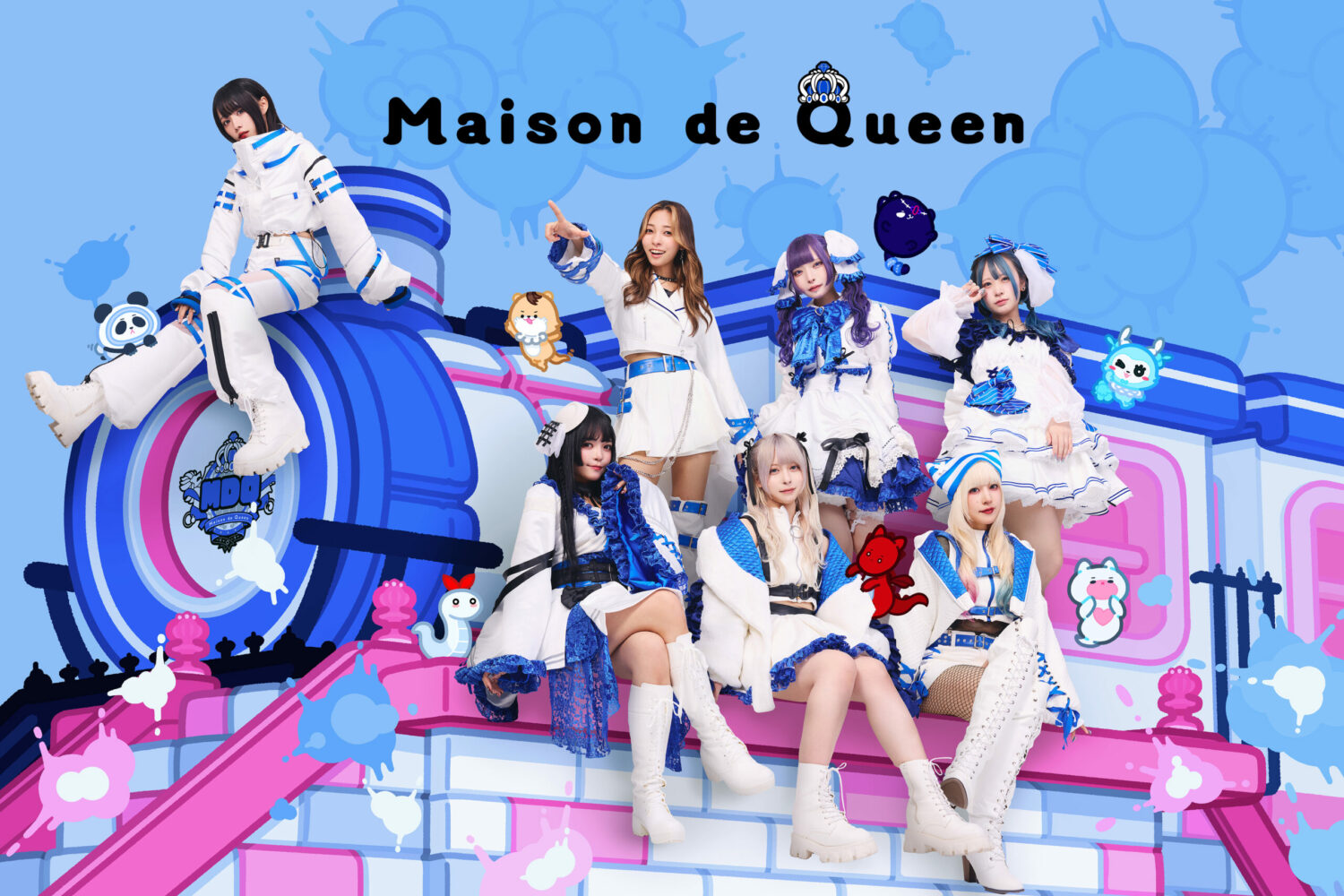 9月デビューの「Maison de Queen」、追加メンバー&新アー写が公開 