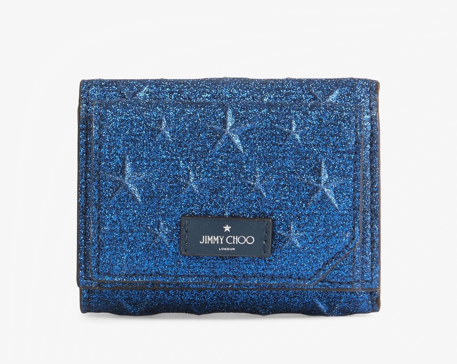 ジミー・チュウ レザー スター モチーフ 長財布 Jimmy Choo ジミーチュウ スターモチーフ 長財布（小銭入れあり