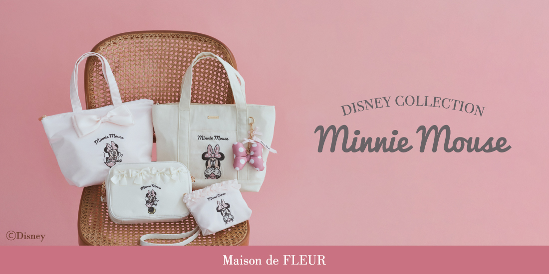 Maison de FLEURから、「ミニーマウスの日」に大人可愛いDisney