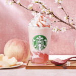 スターバックスから、白桃を春らしく仕立てた『白桃と桜わらびもち フラペチーノ®』が発売！