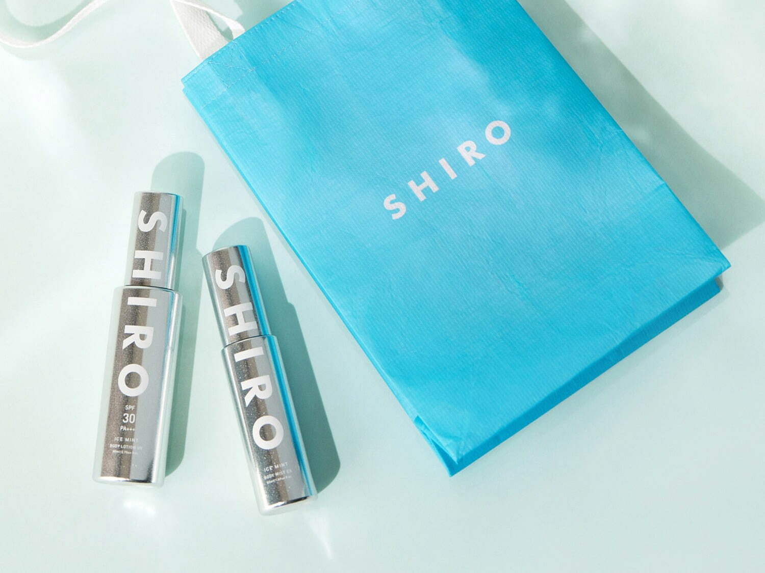 SHIROから、“夏の救世主”ひんやり冷感「アイスミント」シリーズの