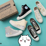 コンバースから、「ちいかわ」とのコラボレーションシューズ第2弾が発売！