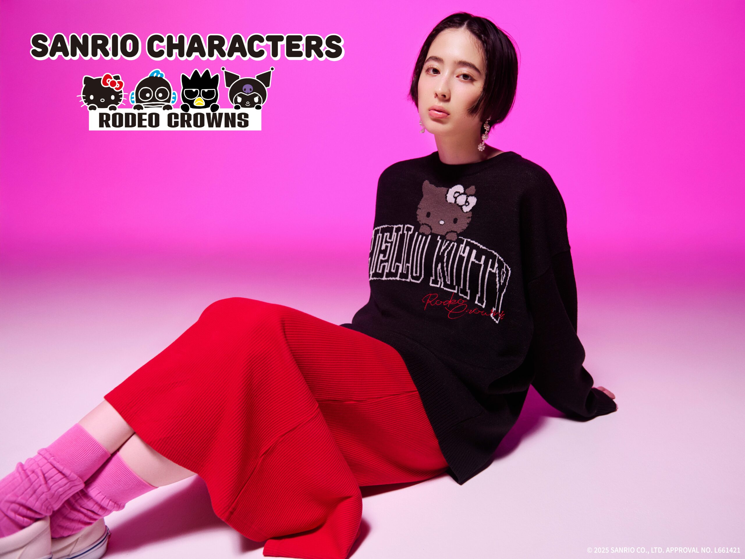 ロデオクラウンズ ワイドボウルから、「サンリオキャラクターズ」とのコラボレーションアイテムが発売！