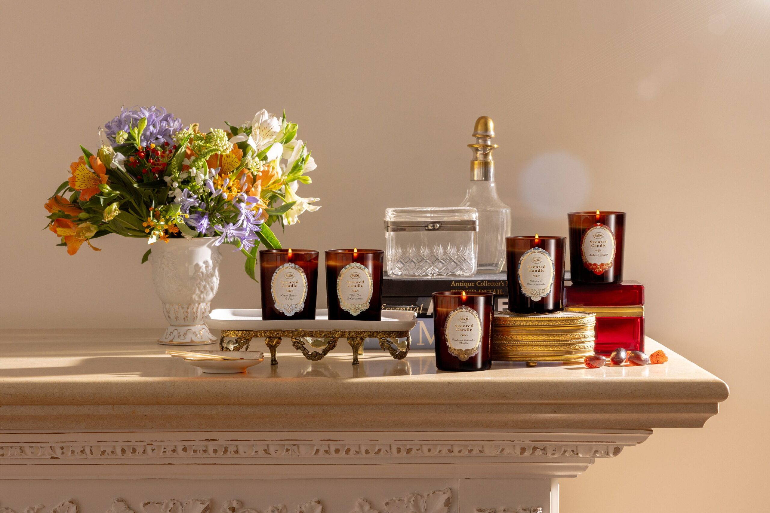 SABONから、ラグジュアリーなひとときを贈る「新キャンドル コレクション」が発売！