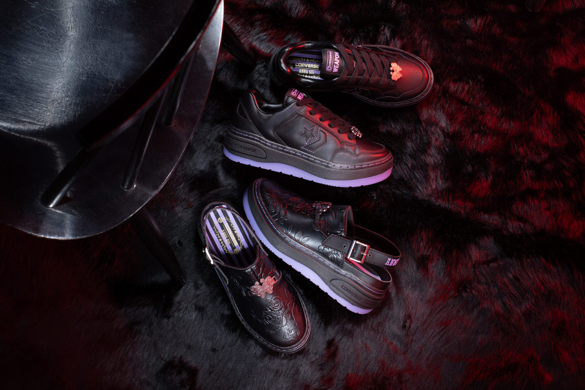 コンバースから、アナ スイとのコラボレーションモデル「WEAPON」が発売！