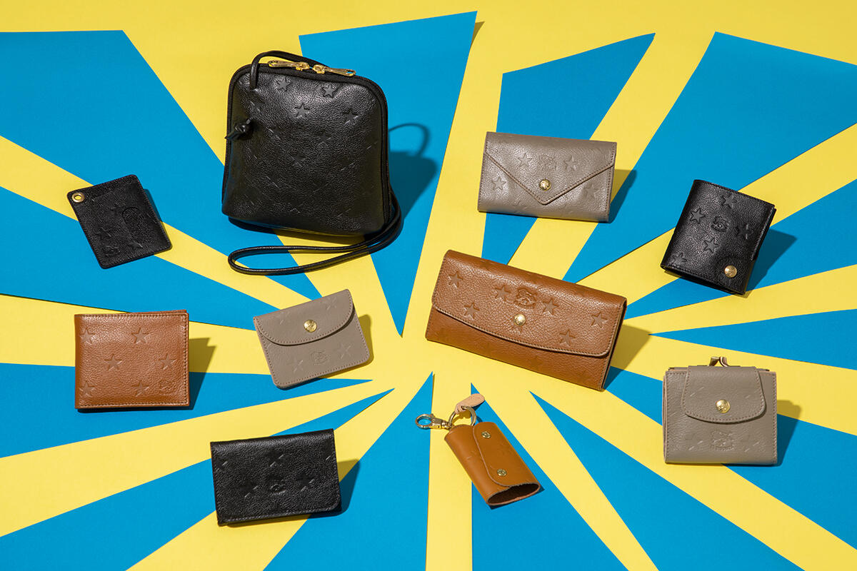 イル ビゾンテから、日本限定の「STAR EMBOSSED LEATHER」が発売！