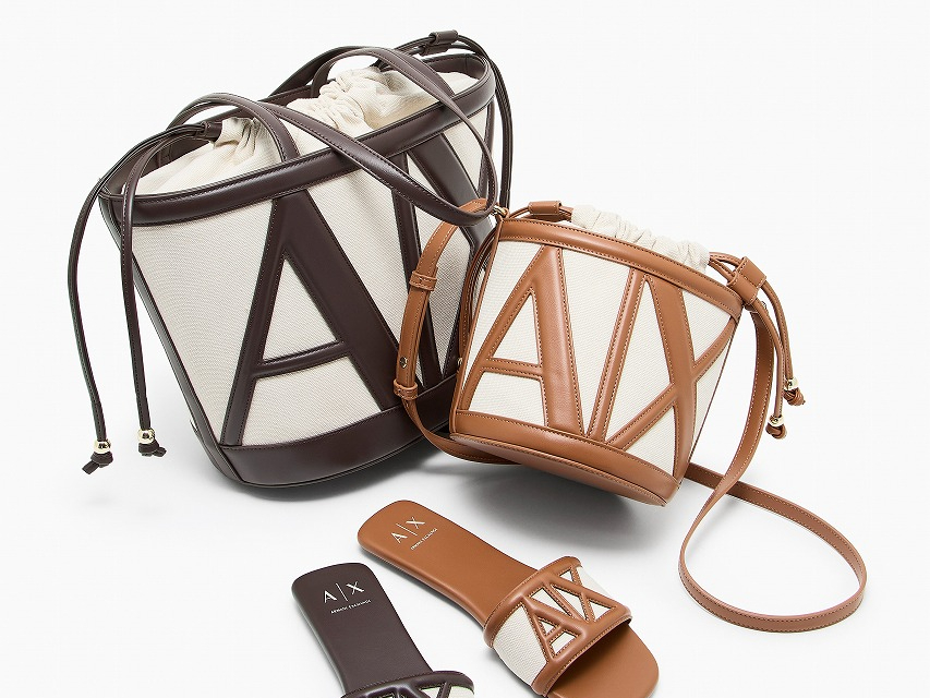 A|X アルマーニ エクスチェンジから、春夏の新作バッグが発売！