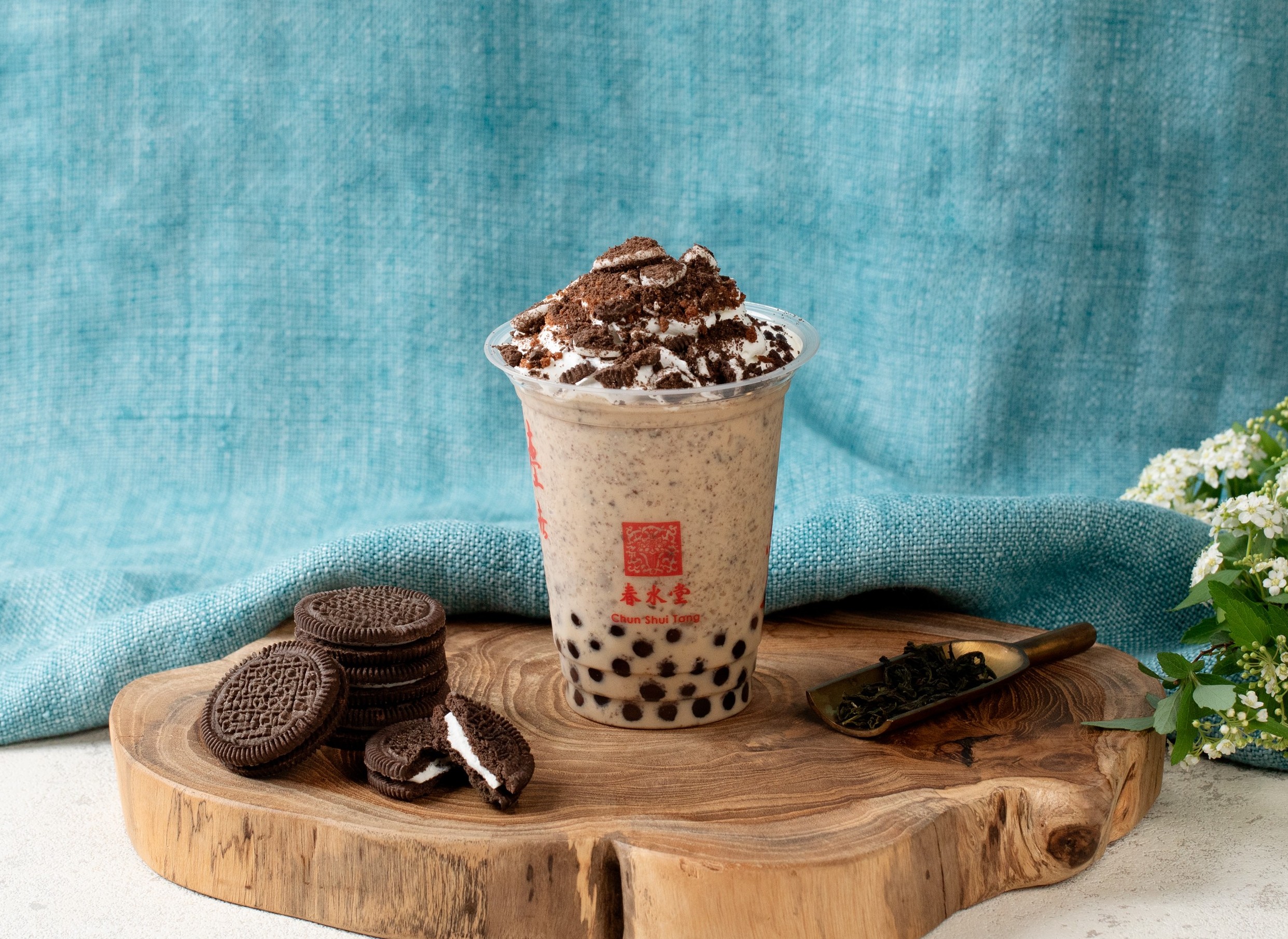 春水堂から、ザクザククッキーの「タピオカクッキー＆クリーム鉄観音」が発売！