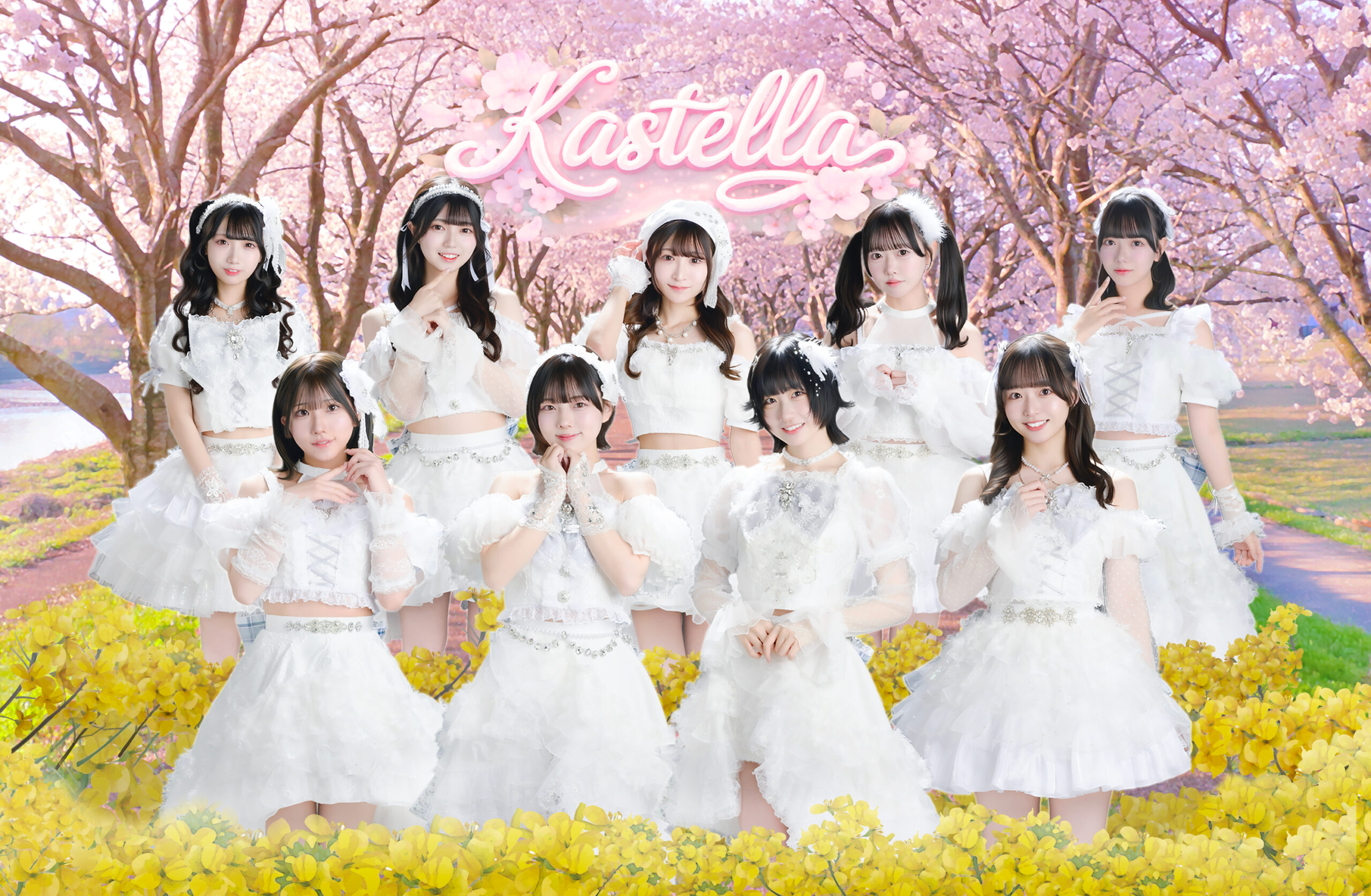 かすみ草とステラが、4期生5名を加入させ5月13日の定期公演で初披露！